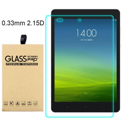 9H 0.3mm 2.15 Degree Curved Surface Tempered Glass Protector for Xiaomi PAD2