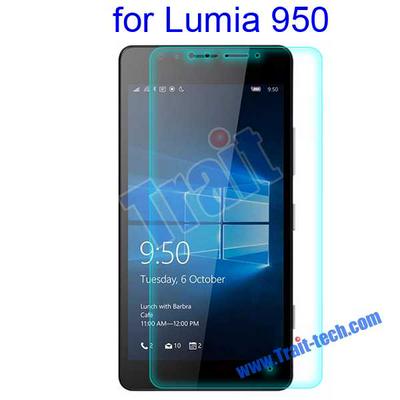 10Pcs 2.5D 0.3mm Tempered Glass Screen Protector for Microsoft Lumia 950