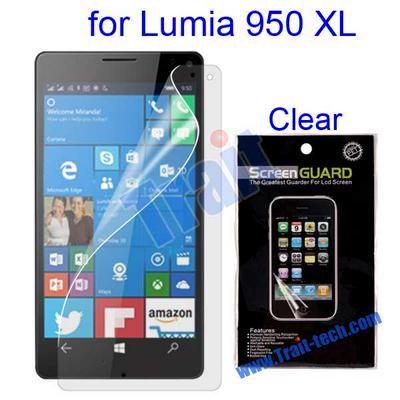 Ultrathin Clear Surface Anti-Scratch Fingerprint Free Screen Protector For Lumia 950 XL