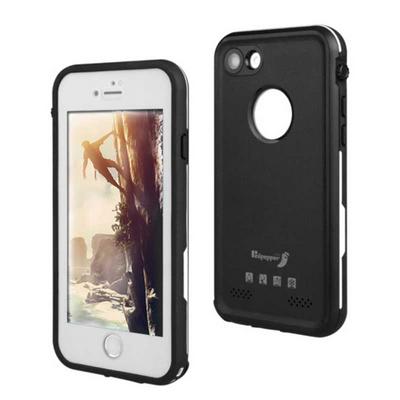 XLF Anti Scratch Life Waterproof HD Optical Lens Hard PC + Soft TPU Hybrid Matte Back Cover Case for iPhone 7 - White