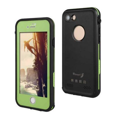 XLF Anti Scratch Life Waterproof HD Optical Lens Hard PC + Soft TPU Hybrid Matte Back Cover Case for iPhone 7 - Green