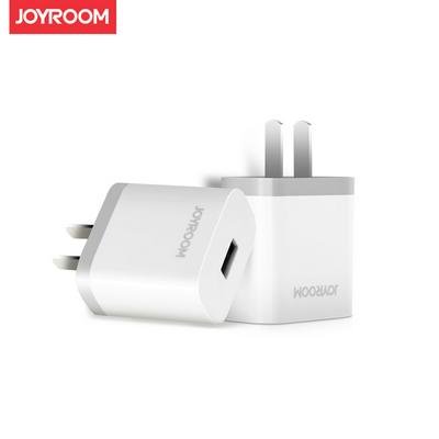 Joyroom US Plug Universal 1 Port Charger 2.0A for Android and IOS Phone ( White )