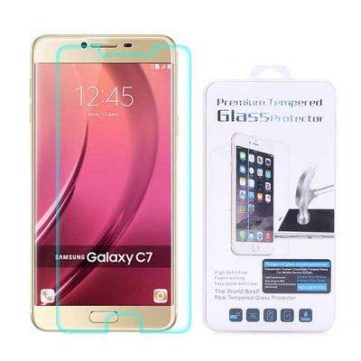 HD Crystal High Definition Anti-explosion Explosion Proof Tempered Glass Screen Protector for  Samsung Galaxy C7