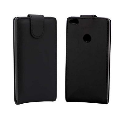 Vertical Flip PU Leather + Soft TPU with Magnetic Buckle and Card Holder Case for Huawei P8 Lite(2017)/Honor 8 Lite/Nova Lite 