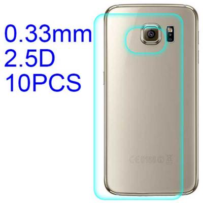 10Pcs 0.33mm 2.5D ARC Ultratiin Lobo Material Tempered Glass with Korean Glue Screen Protector for Samsung Galaxy S6 / G9200