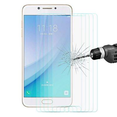 Enkay Hat-Prince 5Pcs 0.26mm 9H 2.5D Arc Edge Tempered Glass Protective Film for Samsung Galaxy C5 Pro 