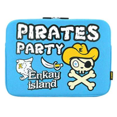 Enkay Hat-Prince Island ENK-2101 Pirates Party Laptop Notebook Pouch Sleeve Bag Case for Apple Macbook Air / Pro 11.6 Inch - Blue
