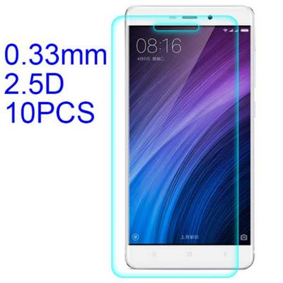 10Pcs 2.5D Lobo Material Tempered Glass with Korean Glue Screen Protector for Xiaomi Redmi 4 Prime