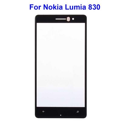 Front Glass Lens Repair Part for for Nokia Lumia 830 - Black