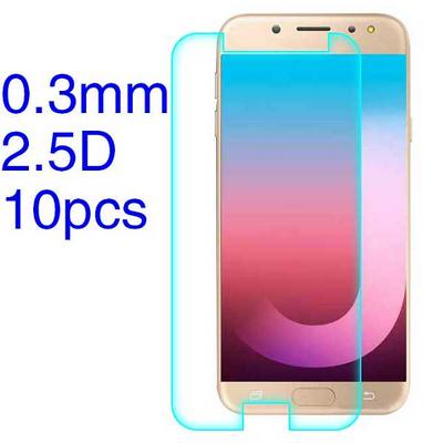 10Pcs 0.3mm 2.5D Tempered Glass Screen Protector Film for Samsung Galaxy J7 Pro