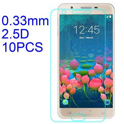 10Pcs 0.33mm 2.5D Lobo Material Tempered Glass with Korean Glue Screen Protector for Samsung Galaxy J5 Prime