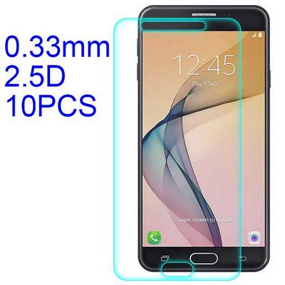 10Pcs 0.33mm 2.5D Lobo Material Tempered Glass with Korean Glue Screen Protector for Samsung Galaxy J7 Prime