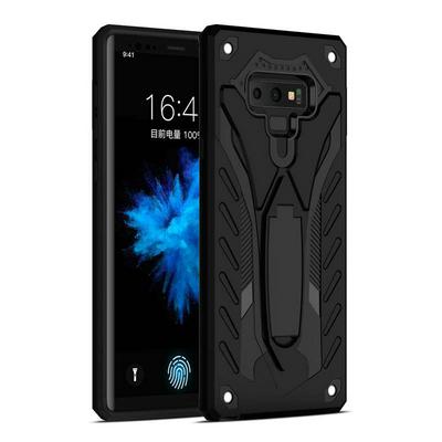 Armor Hybrid 2 in 1 Detachable Hard PC with Stand + Black TPU Back Cover Case for Samsung Galaxy Note 9 - Black