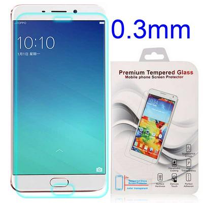 0.3mm 2.5D 9H Tempered Glass Screen Protector Protective Film for OPPO R9 Plus