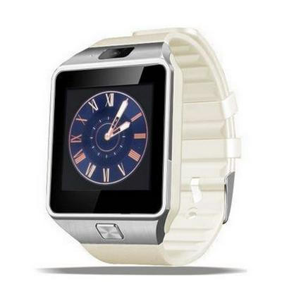 Smart Watch Phone SIM Card Smart Watch Bluetooth Smart Watch DZ09 (White)