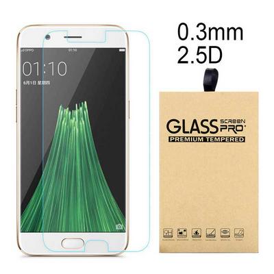 2.5D 0.3mm 9H ARC Surface Premium Tempered Glass Screen Protector Film for OPPO R11