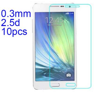 10Pcs 0.3mm 2.5D AGC Material Tempered Glass with Toyo Glue Electroplating Fingerprint Coating Screen Protector for Samsung Galaxy A3 2017
