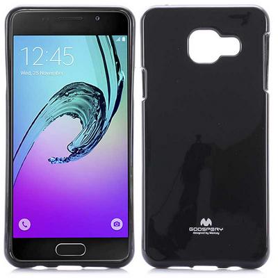 Mercury Goospery Jelly TPU Case for Samsung Galaxy A3 (2016)/ A310 - Black