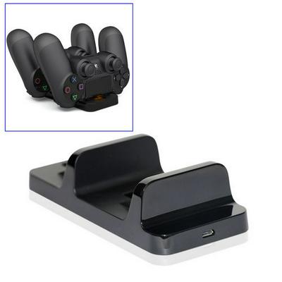 High Quality New DOBE USB Charging Dock Station Stand for PS4 PlayStation 4 Game Controller Black Charger