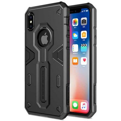 Nillkin Titans II Series Detachable TPU + PC Back Cover Protector Case for iPhone X / XS - Black