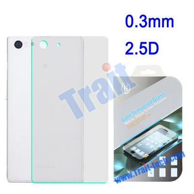 0.3mm 2.5 D Tempered Glass Back Protector Guard Film for Sony Z3 Compact D5803 M55w