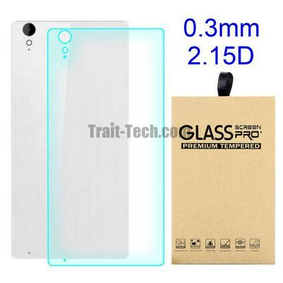 0.3mm 2.15D Anti-explosion Tempered Glass Back Housing Shield Film for Sony Xperia Z4/Z3X