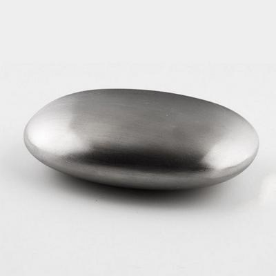 80x55mm Thick 304 Stainless Steel Oval Shape Deodorize Smell Garlic Smell from Hands Magic Metal Soap Kitchen Tools 