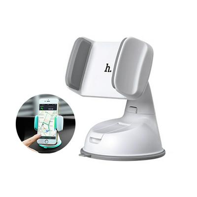 HOCO CA5 Sucking Disc Mobile Phone Car Holder - White
