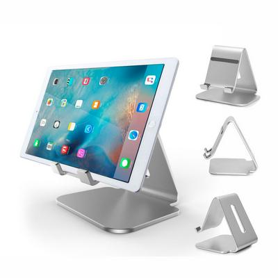 TP4 Portable Aluminium Desk Stand Holder for Tablet iPad iPhone - Silver