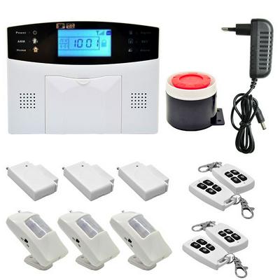 YA-500-GSM-5 LCD Wireless GSM SMS Security Home House Burglar Alarm System 