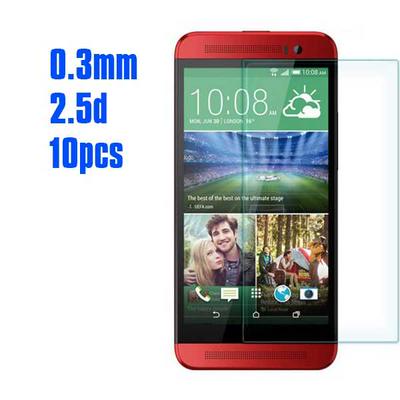 No Package 10Pcs 2.5D 0.3mm Premium Tempered Glass Screen Protector for HTC One (E8)