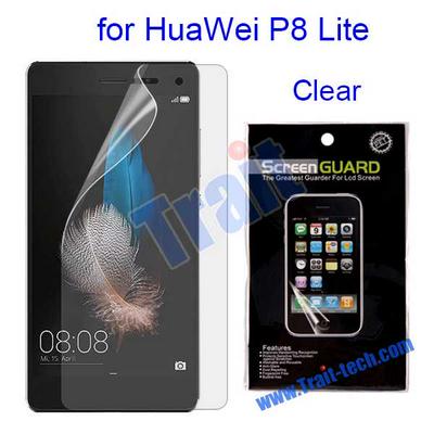 Ultrathin Clear Surface Anti-Scratch Fingerprint Free Screen Protector For HuaWei P8 Lite