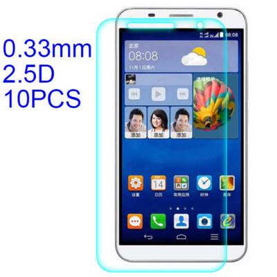 10Pcs 0.33mm 2.5D Lobo Material Tempered Glass with Korean Glue Screen Protector for Huawei Ascend GX1