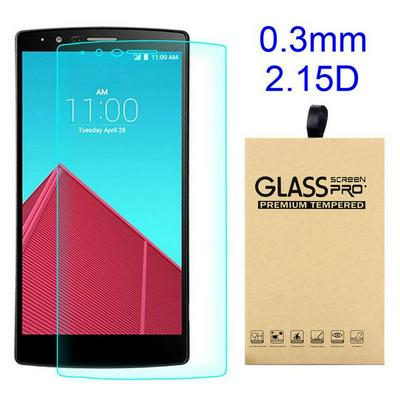 Anti-crack Series 0.3mm 2.15D 9 Hard Explosion-proof Tempered Glass Film Screen Protector for LG G4 F500/H810/VS999