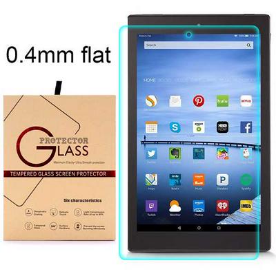 0.4mm Flat Anti-Fingerprint Transparent Tempered Glass Screen Protector for Amazon Fire HD 10