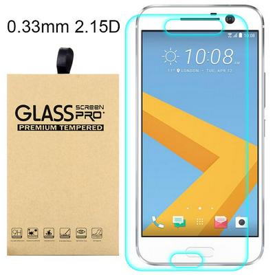 9H 0.3mm 2.15 Degree Curved Surface Tempered Glass Protector for HTC Desire 10 Lifestyle