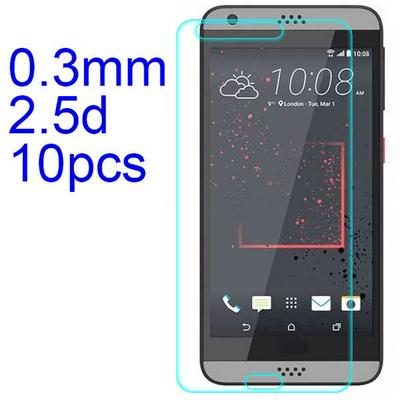 10Pcs 0.3mm 2.5D AGC Material Tempered Glass with Toyo Glue Electroplating Fingerprint Coating Screen Protector for HTC Desire 630