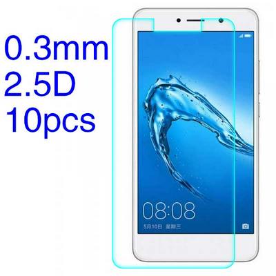 10Pcs 0.3mm 2.5D Tempered Glass Screen Protector Film for Huawei Y7 Prime