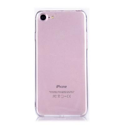 Ultra Slim High Transparent Soft TPU Back Cover Case for iPhone 7 / 8 - Transparent 