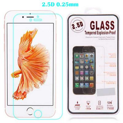 0.25mm 2.5D 9H Tempered Glass Screen Protector Protective Film for iPhone 7 Plus
