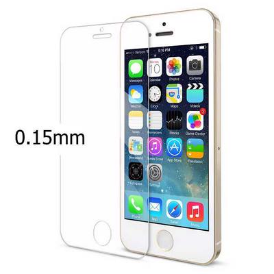 0.15mm Premium Tempered Glass Screen Protector Film for iPhone 5 SE 5S