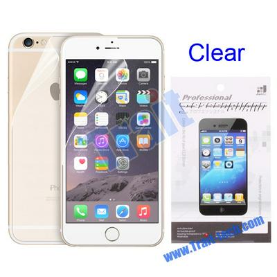 New Arrived Front and Back Clear Screen Protector Guard Film for iPhone 6 6S