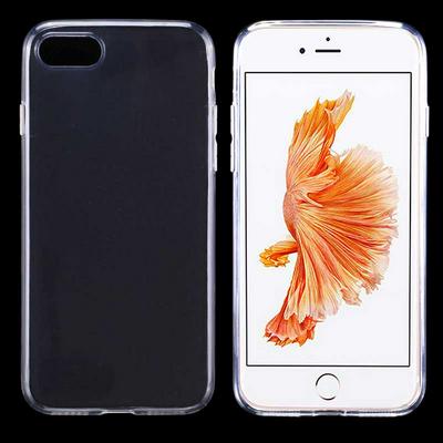 Ultra Thin 0.3mm Transparent Soft TPU Back Cover Case for iPhone 7 - White