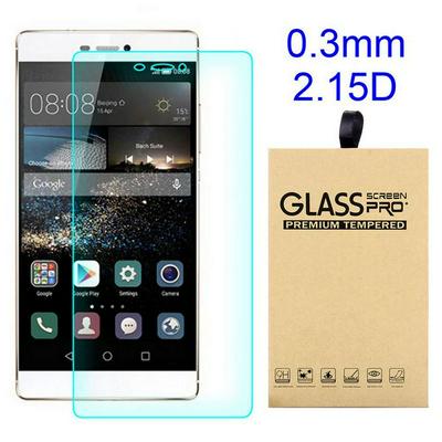 Anti-crack Series 0.3mm 2.15D 9 Hard Explosion-proof Tempered Glass Film Screen Protector for Huawei Ascend P8
