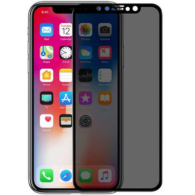 Nillkin 3D AP+MAX Privacy Heat Bending Anti-Explosion Anti-Fingerprint Tempered Glass Screen Protector Film for iPhone X - Black