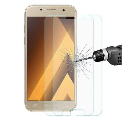 2 Pieces Enkay Hat-Prince 2.5D Round Edge 9H Hardness Ultimate Scratch Tempered Glass Screen Protector for Samsung Galaxy A7 (2017) 