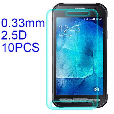10Pcs 0.33mm 2.5D ARC Ultratiin Lobo Material Tempered Glass with Korean Glue Screen Protector for Samsung Galaxy Xcover 3 G388F