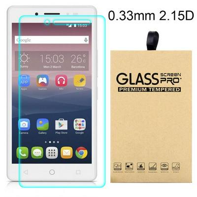2.15D 0.33mm 9H Arc Edge Explosion-Proof Transparent Tempered Glass Screen Protector for Alcatel pixi 4 (6.0) 4G