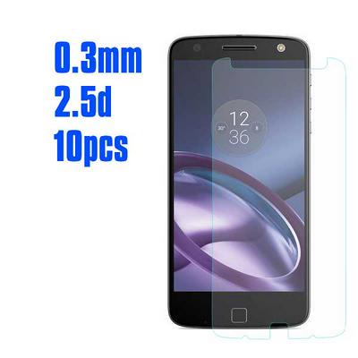 No Package 10Pcs 2.5D 0.3mm Premium Tempered Glass Screen Protector for Motorola Moto Z / Moto Z Droid