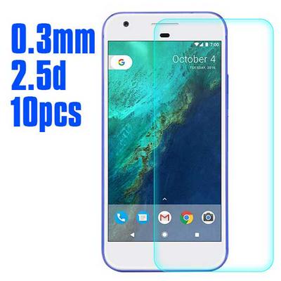 No Package 10pcs 0.3mm 2.5D Arc Edge AGC Japan Toyo Glue Tempered Glass Film for Google Pixel XL